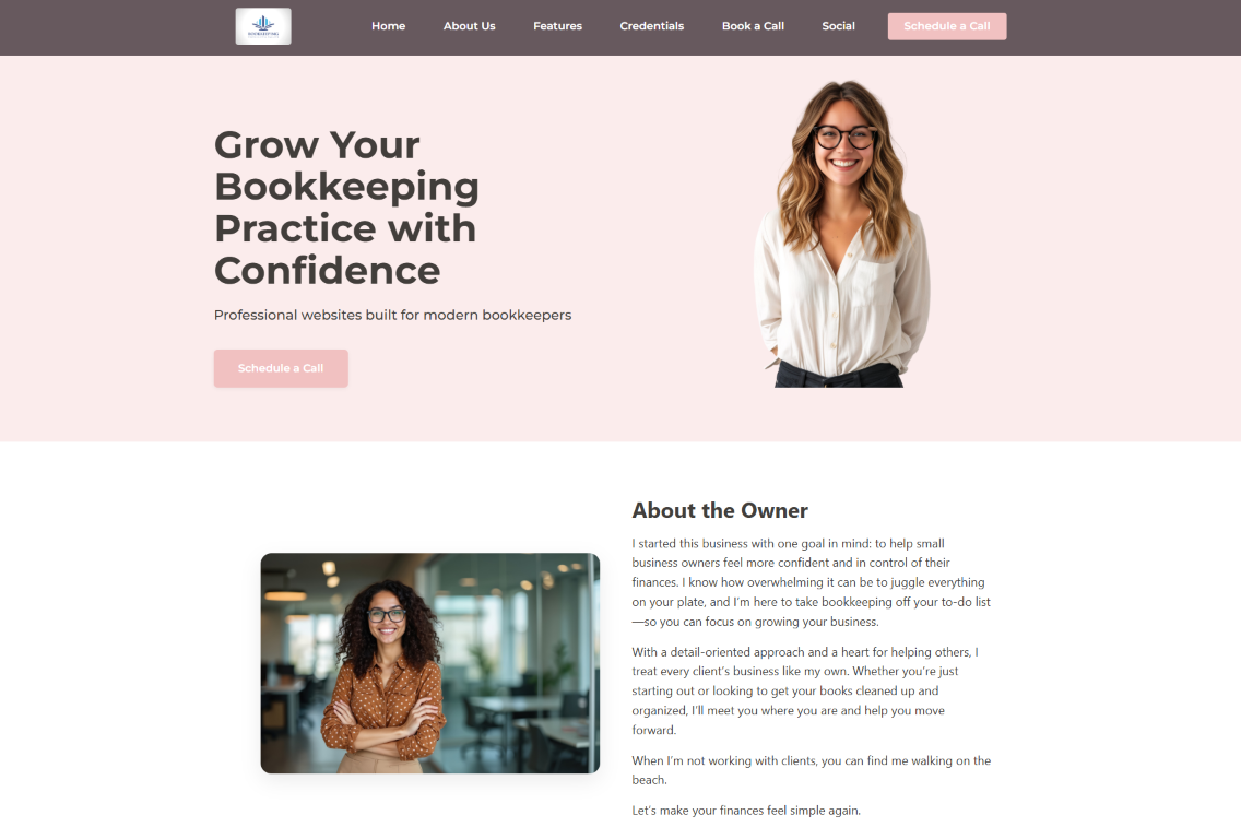 Modern Professional demo