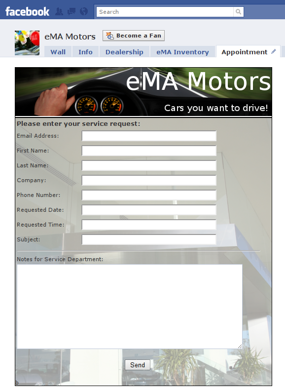 eMA Motors Appointment